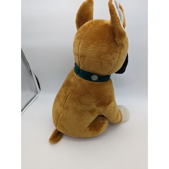 vintage Brooklyn Doll Toy Co boxer dog plush stuffed animal Carnival like toy 17 - Picture 3 of 12